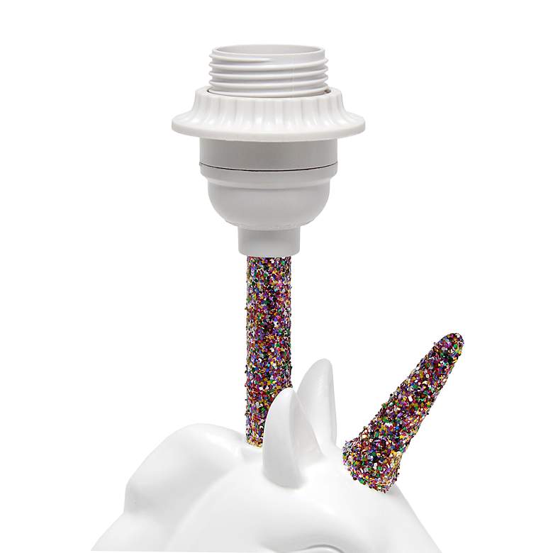 Image 5 Simple Designs Rainbow Wht Unicorn TL more views