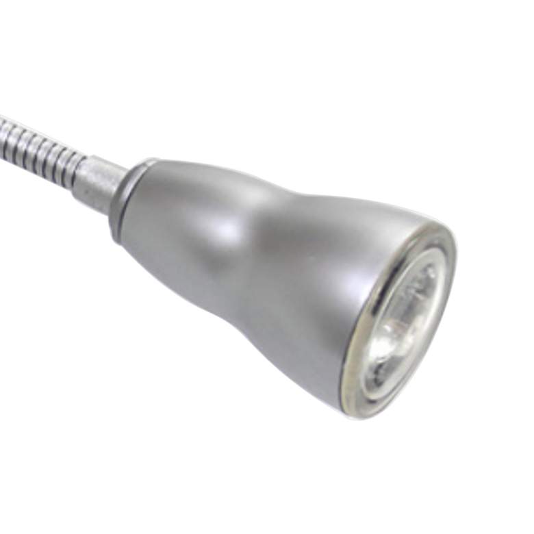 Simple Designs Silver Gooseneck LED Clip Light Desk Lamp more views