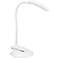 Simple Designs White Adjustable LED Rounded Clip Light