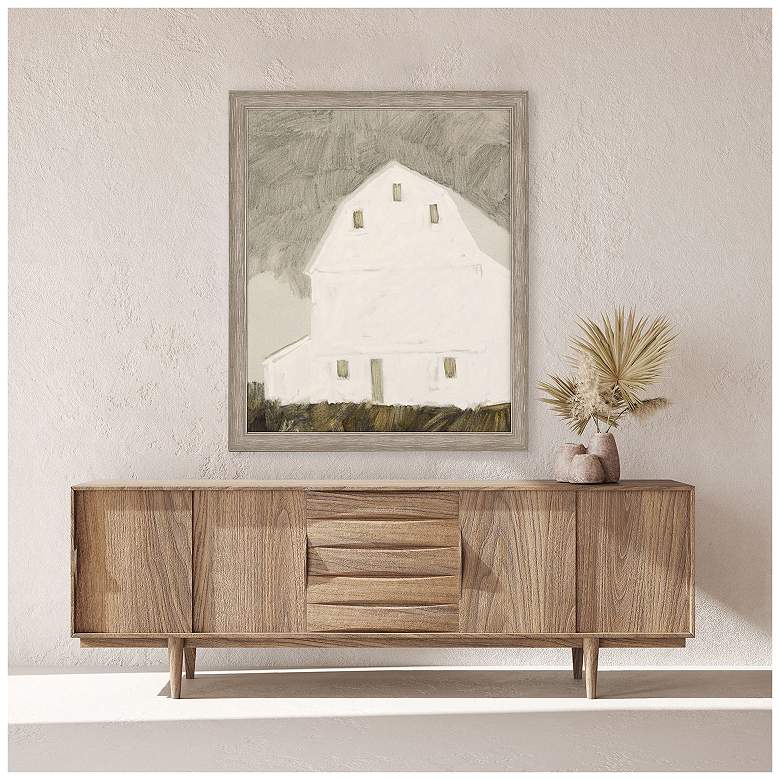 Image 4 Simple Farmhouse 36"W x 44"H Casual Framed Art more views