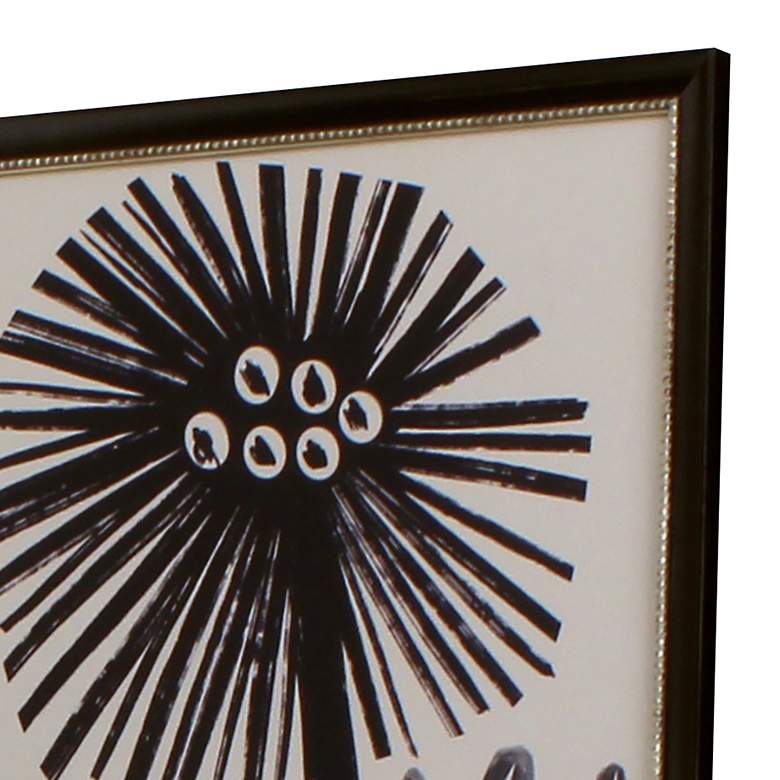 Image 4 Simple Florals 26" Wide 4-Piece Giclee Framed Wall Art Set more views