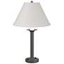 Simple Lines 27" High Natural Iron Table Lamp With Natural Anna Shade