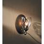 Simple Lines Collection Water Glass 8 3/4" High Wall Sconce