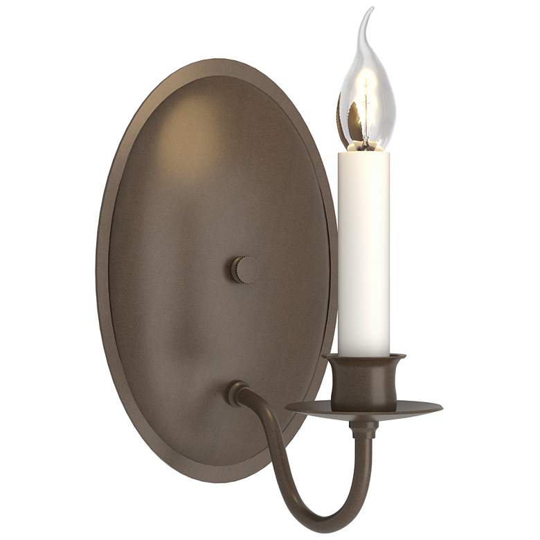Image 1 Simple Lines Sconce - Bronze Finish