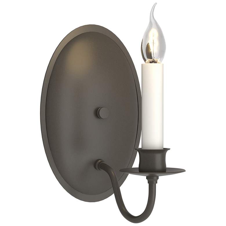 Image 1 Simple Lines Sconce - Dark Smoke Finish