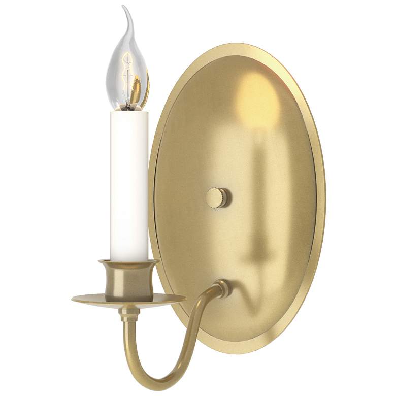 Image 1 Simple Lines  Sconce - Modern Brass Finish
