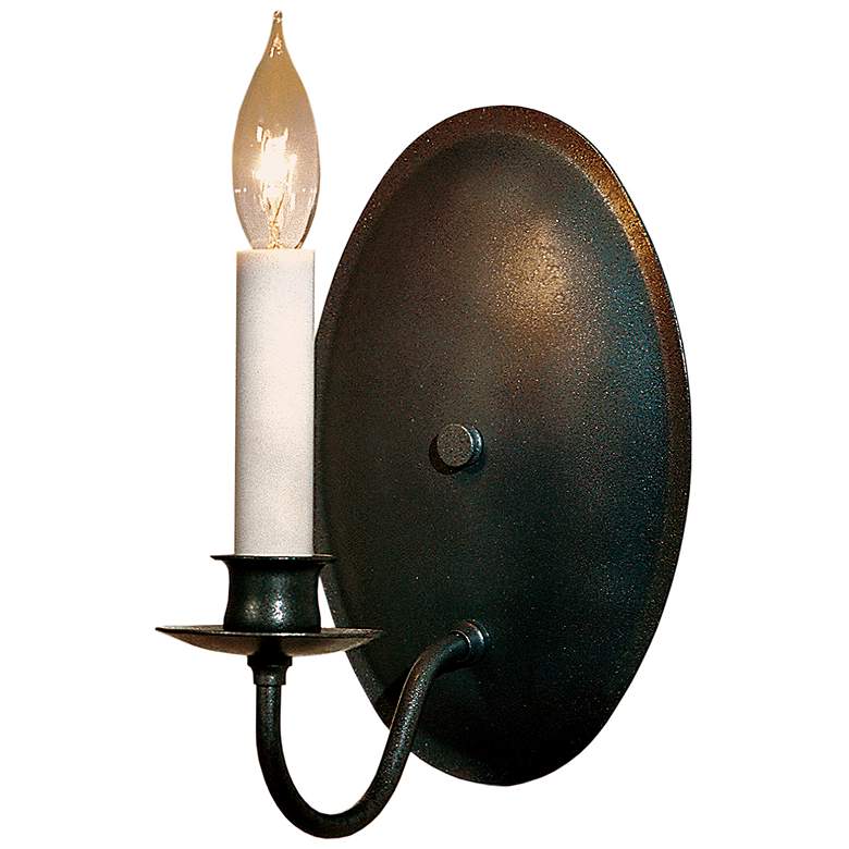 Image 1 Simple Lines Sconce - Natural Iron Finish