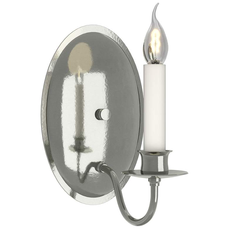 Image 1 Simple Lines Sconce - Sterling Finish