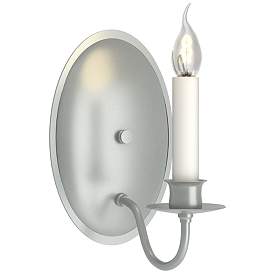 Image1 of Simple Lines Sconce - Vintage Platinum Finish