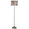 Simplicity Brushed Nickel Pull Chain Floor Lamp