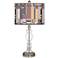 Simplicity Giclee Apothecary Clear Glass Table Lamp