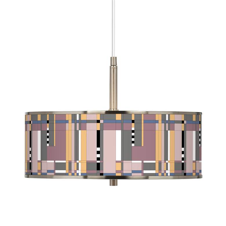 Image 1 Simplicity Giclee Glow 16" Wide Pendant Light