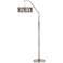 Simplicity Giclee Shade Arc Floor Lamp