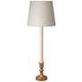 Simsbury Candlestick-Style Antique Brass Buffet Table Lamp