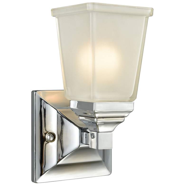 Image 1 Sinclair 10 inch High 1-Light Sconce - Polished Chrome