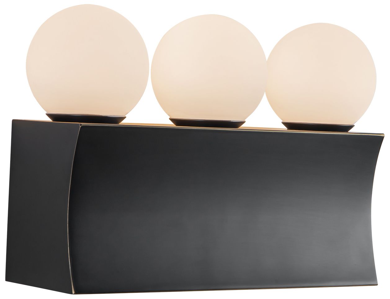 Image 6 Sinclair 12-in Urban Bronze dimmable LED Wall/Vanity Light more views