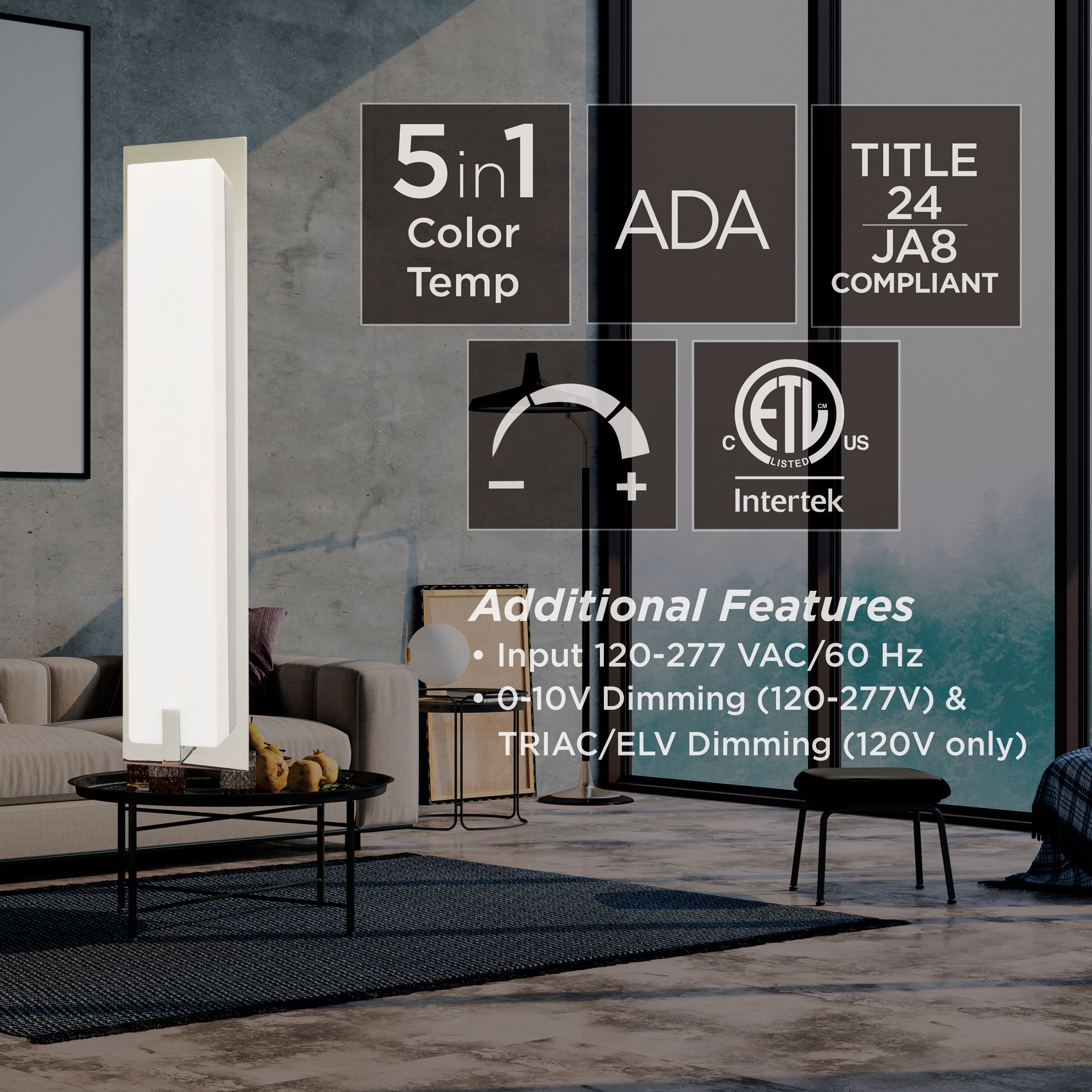 Image 5 Sinclair 18" High Satin Nickel LED Wall Sconce with White Acrylic Shade more views