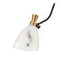 Sinclair Heritage Brass and Black Swing Arm Wall Lamp