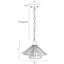 2_Sinfi 1-Light Brass Pendant Light more views