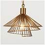 7_Sinfi 1-Light Brass Pendant Light more views