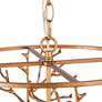 Thumbnail4 of Sinfi 15 1/2" Wide 4-Light Golden Chandelier more views