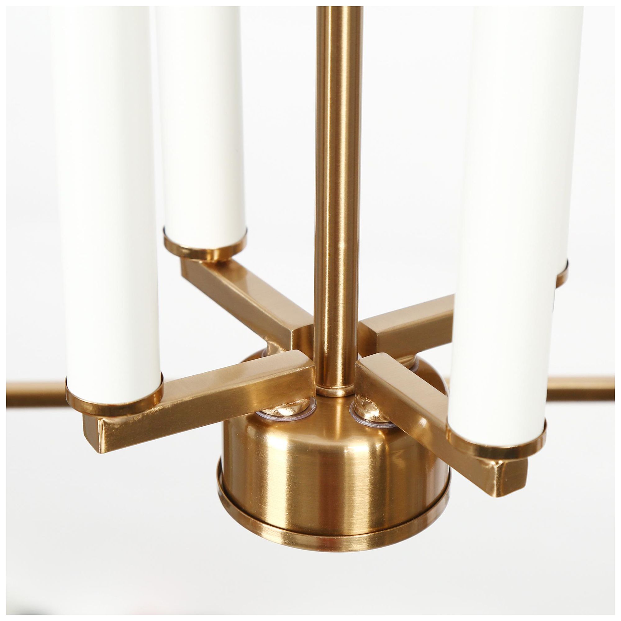 Image 3 Sinfi 4-Light Gold Lantern Chandelier more views