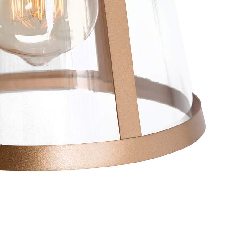 Image 2 Sinfi 7" Wide Gold Mini Pendant Light more views