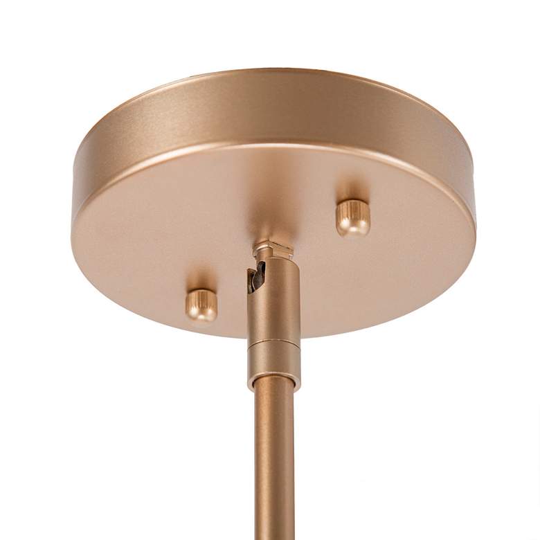 Image 4 Sinfi 7" Wide Gold Mini Pendant Light more views