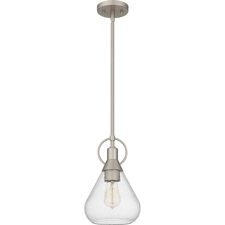 Image 3 Singh 1-Light Brushed Nickel Mini Pendant more views