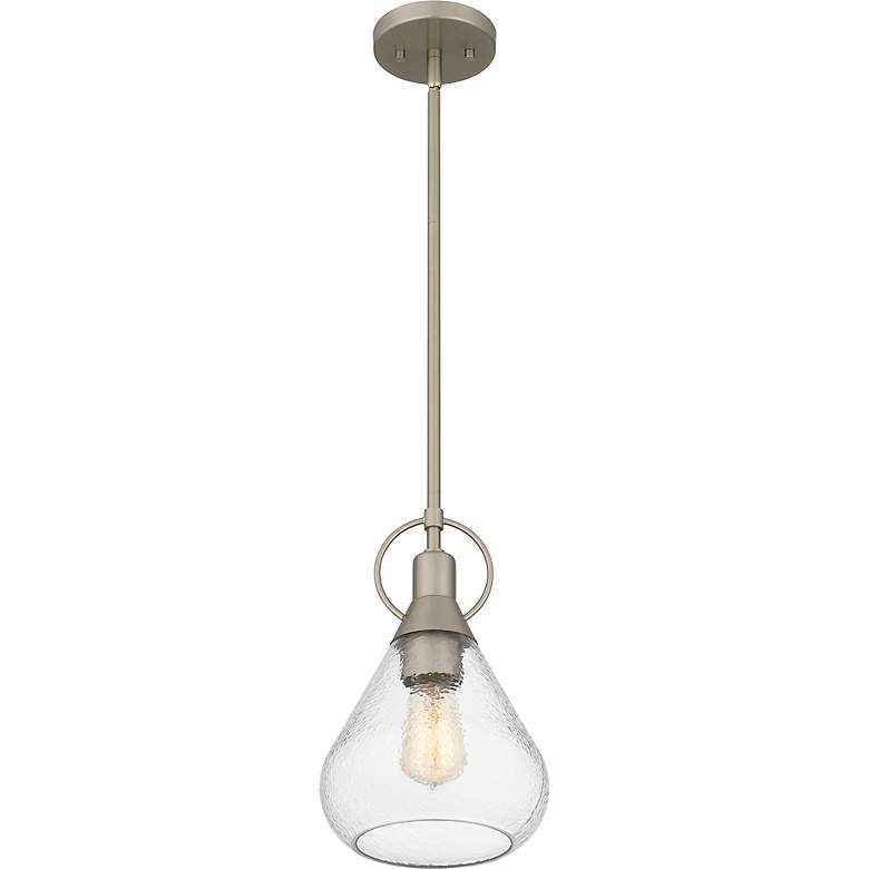 Image 6 Singh 1-Light Brushed Nickel Mini Pendant more views