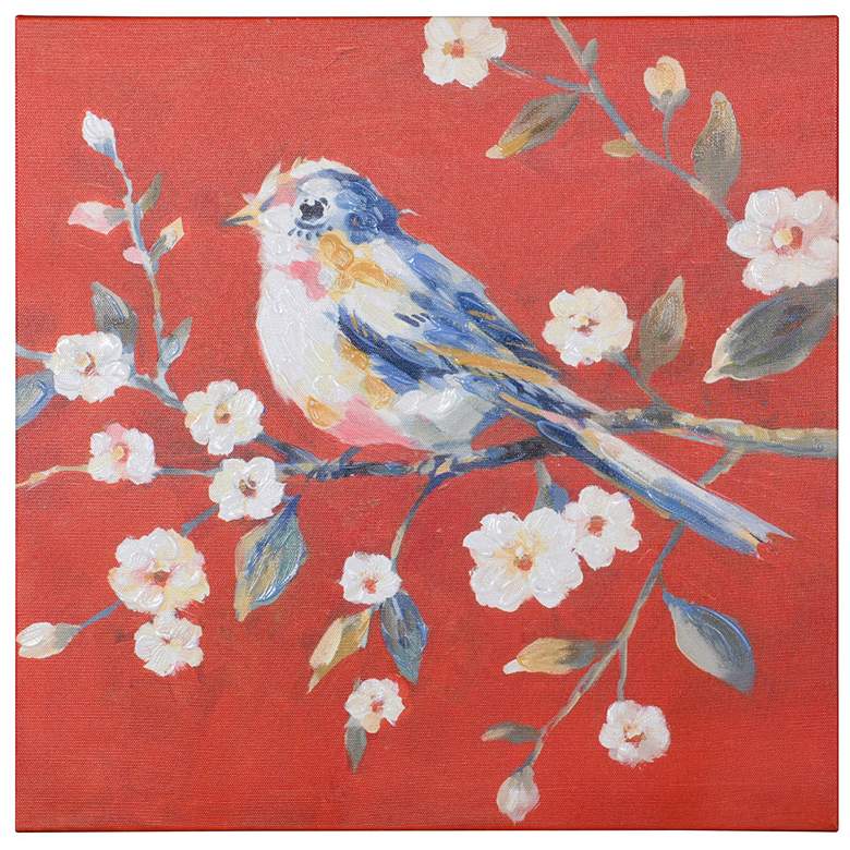Image 1 Singing Solo I Hand Embellished Canvas Print