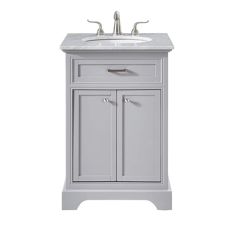 Image 2 Single Bathroom Vanity, 24 Inch more views
