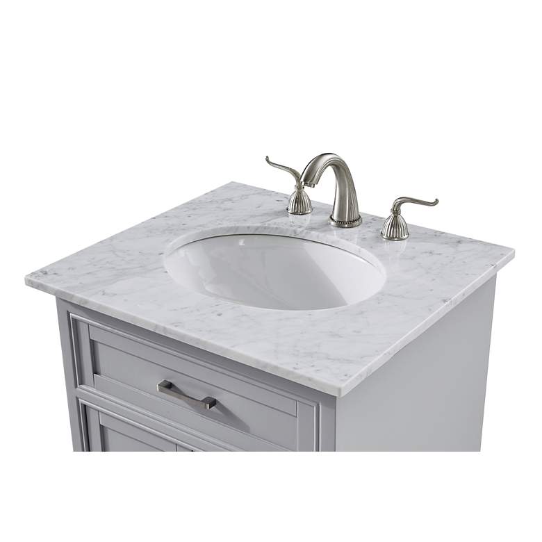 Image 3 Single Bathroom Vanity, 24 Inch more views