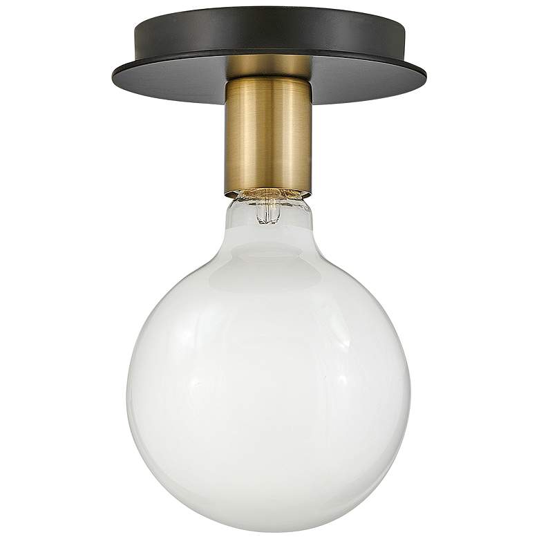 Image 1 Single Light Flush Mount