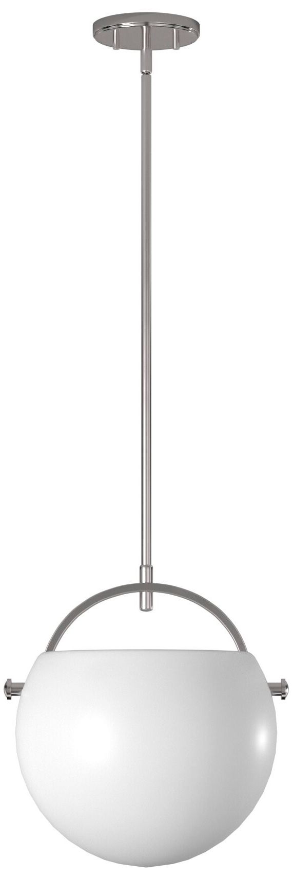 Single Opal Glass Pendant AC10080SN