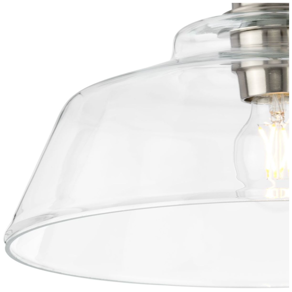 Singleton Collection One-Light 14" Medium Pendant Light