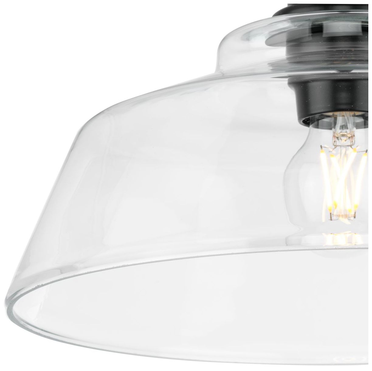 Singleton Collection One-Light 14" Medium Pendant Light