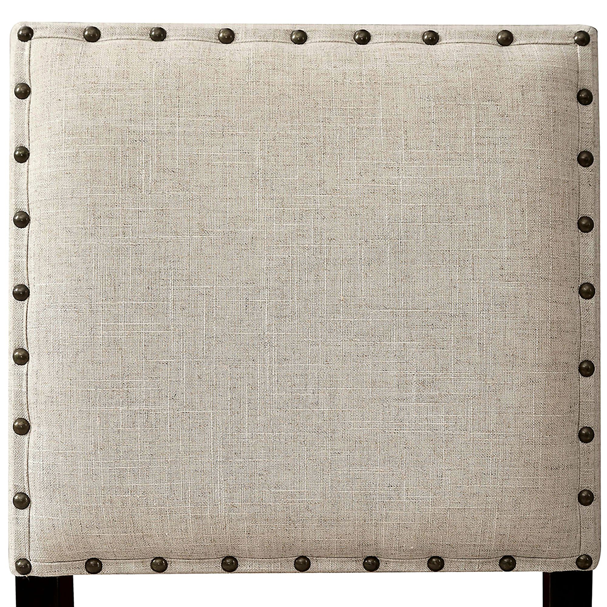 Image 7 Sinuata 25" Beige Fabric Counter Stools Set of 2 more views