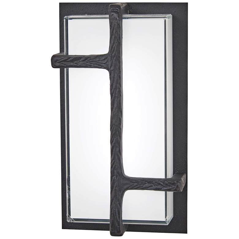 Image 1 Sirato 16 1/4" High Spanish Iron LED Outdoor Wall Light