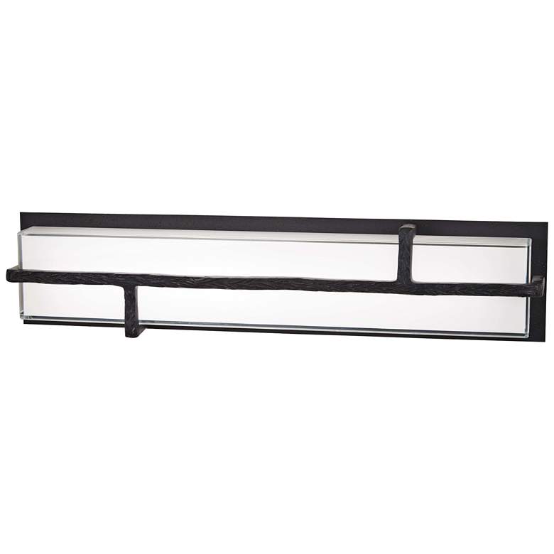 Image 1 Sirato 5 1/2"H Medium Spanish Iron LED Outdoor Wall Light