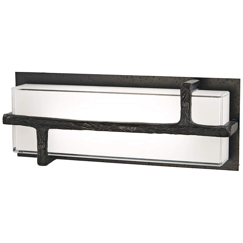 Image 1 Sirato 5 1/2"H Narrow Spanish Iron LED Outdoor Wall Light