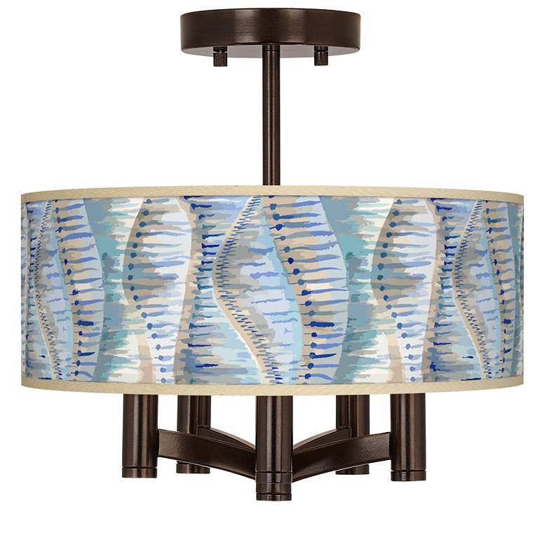 Image 1 Siren Ava 5-Light Bronze Ceiling Light