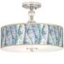Siren Giclee 16" Wide Semi-Flush Ceiling Light