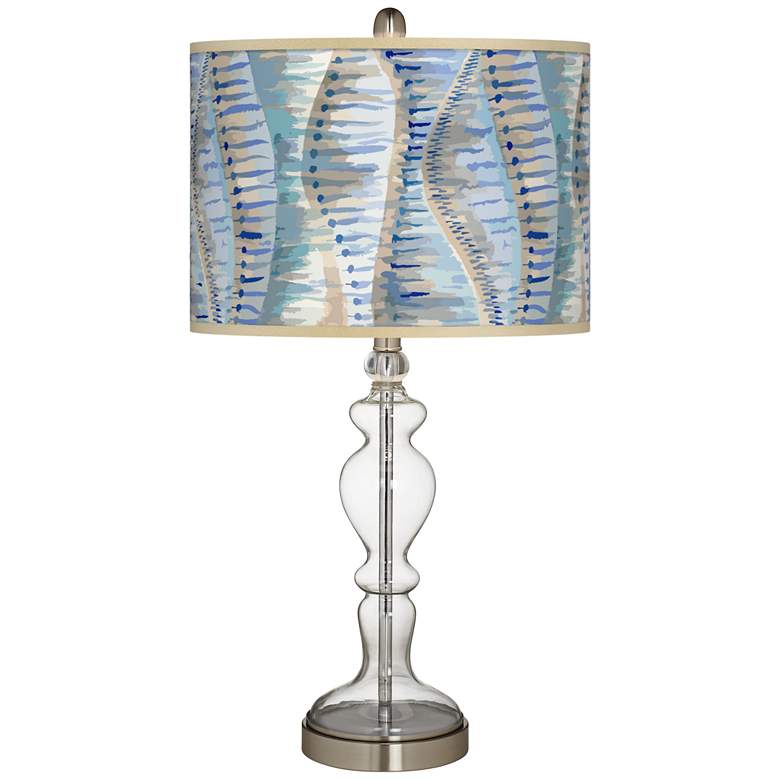Image 2 Siren Giclee Apothecary Clear Glass Table Lamp