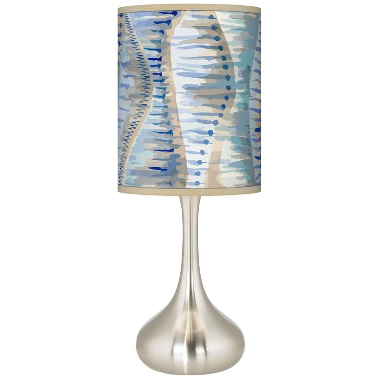 Image 3 Siren Giclee Droplet Modern Table Lamp