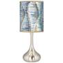 Siren Giclee Droplet Modern Table Lamp in scene