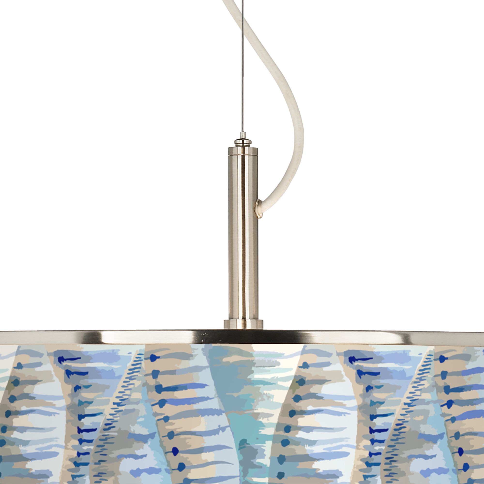 Image 2 Siren Giclee Glow 20" Wide Pendant Light more views