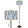 Thumbnail1 of Siren Giclee Glow Bronze Club Floor Lamp
