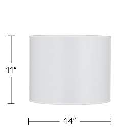 Image5 of Siren Giclee Round Drum Lamp Shade 14x14x11 (Spider) more views