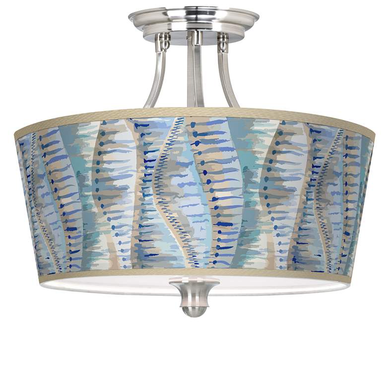 Image 1 Siren Tapered Drum Giclee Ceiling Light